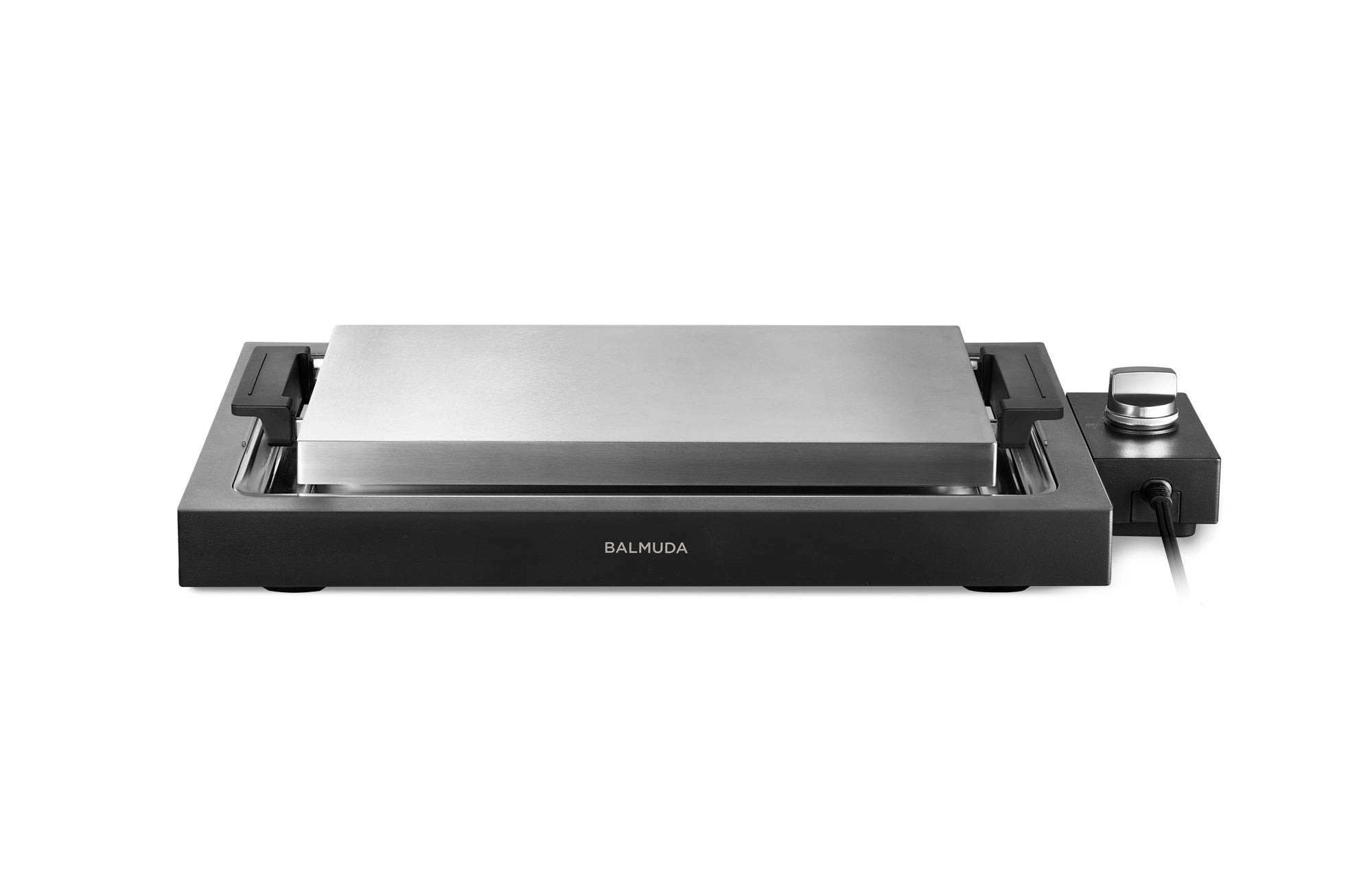 BALMUDA Teppanyaki Electric Griddle – 6.6mm Steel-Clad Hot Plate with Precise Temperature Control (320°F–430°F) | 360° Heating Plate