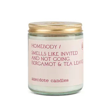 Homebody / Smells Like Invited and Not Going Candle-15.8 oz I Bergamot & Tea Leaves