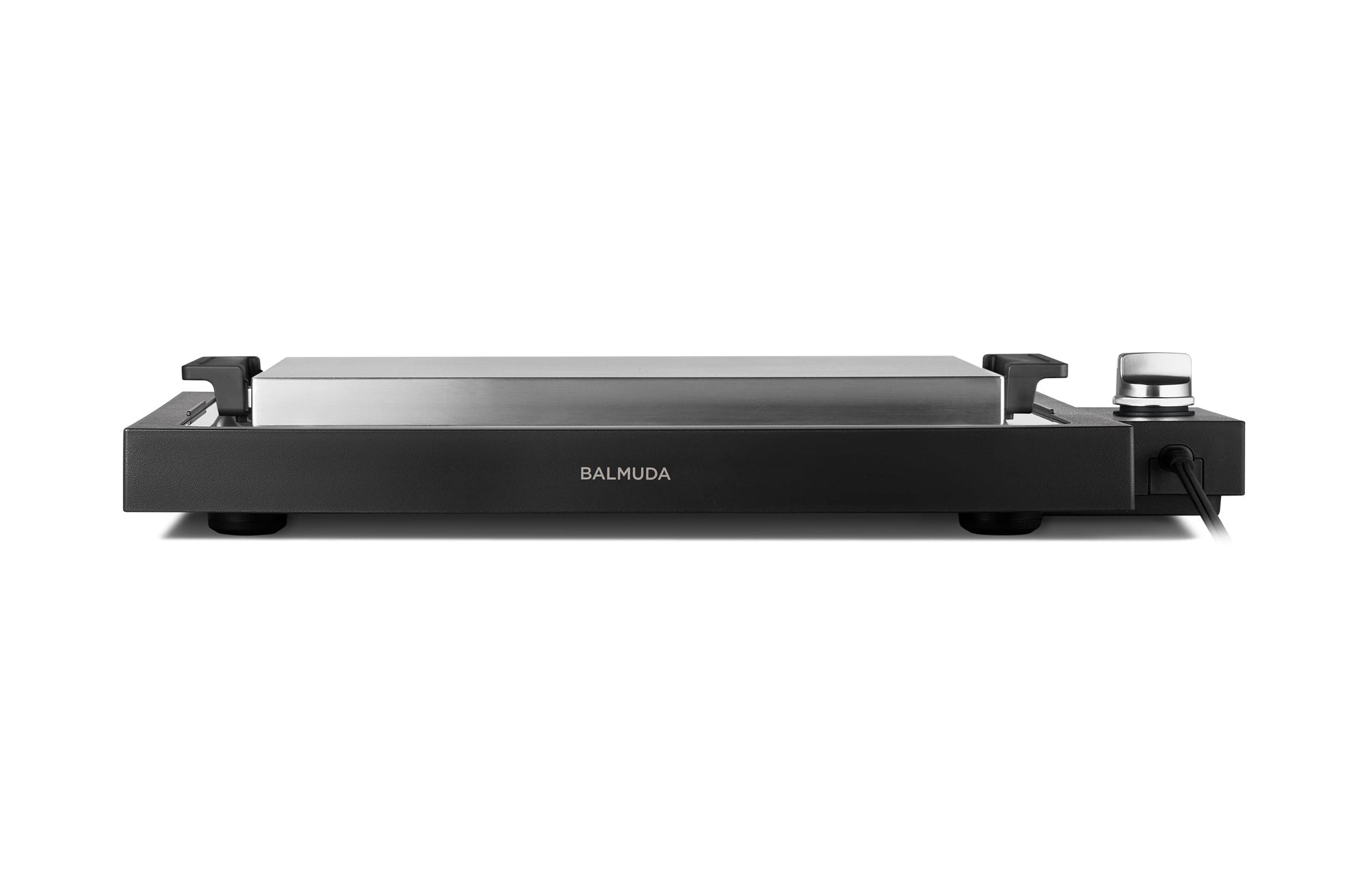 BALMUDA Teppanyaki Electric Griddle – 6.6mm Steel-Clad Hot Plate with Precise Temperature Control (320°F–430°F) | 360° Heating Plate