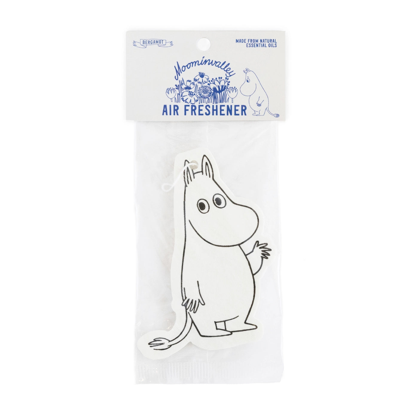3P4 X Moomin® - Moomintroll Wave Air Freshener Home & Car Card Air Freshener (Bergamot)