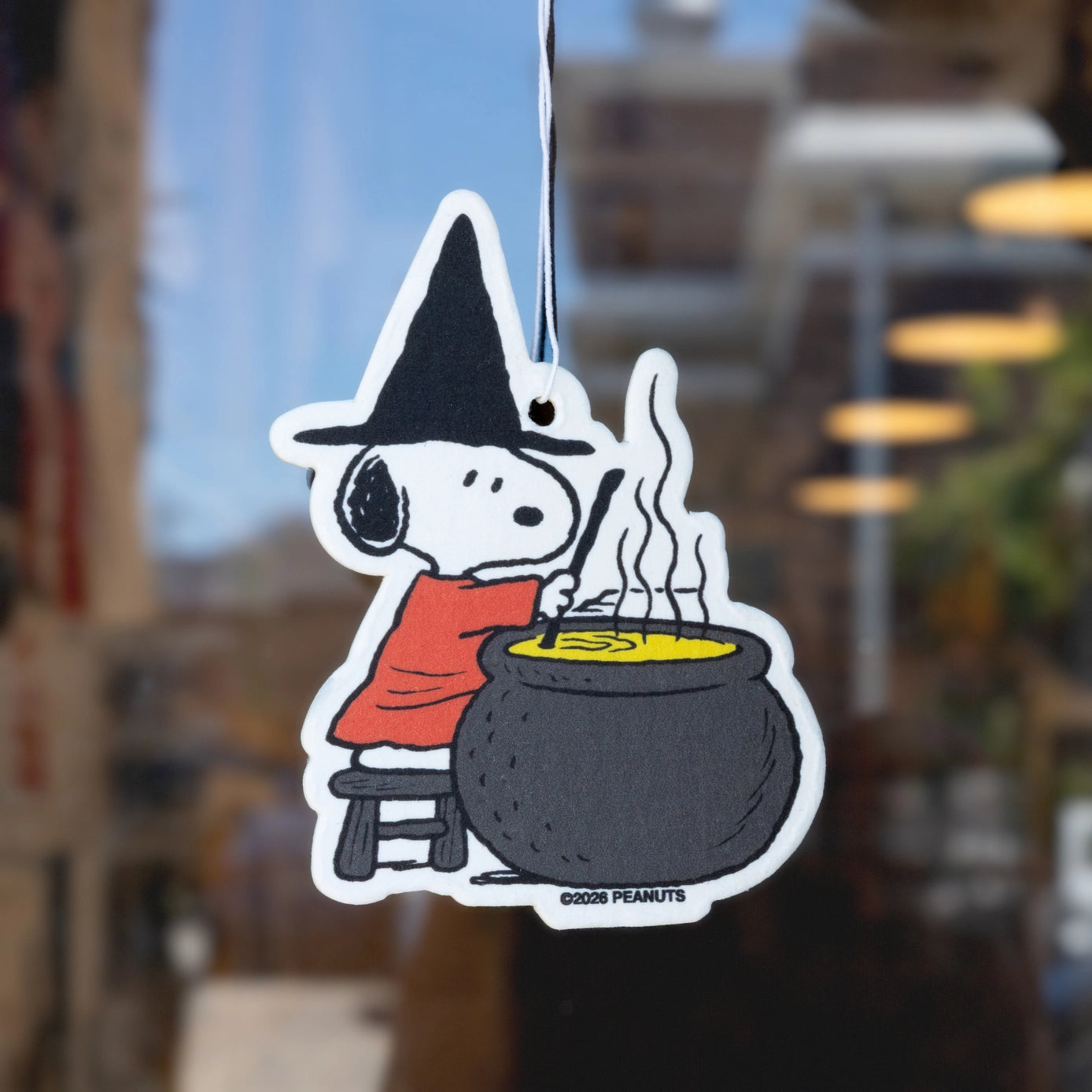 3P4 X Peanuts® Halloween - Snoopy Witch Air Freshener Home & Car Card Air Freshener (Hinoki)