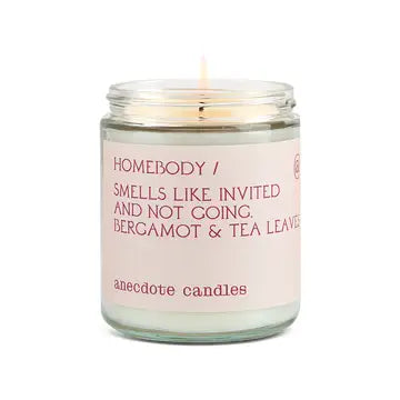 Homebody / Smells Like Invited and Not Going Candle-15.8 oz I Bergamot & Tea Leaves