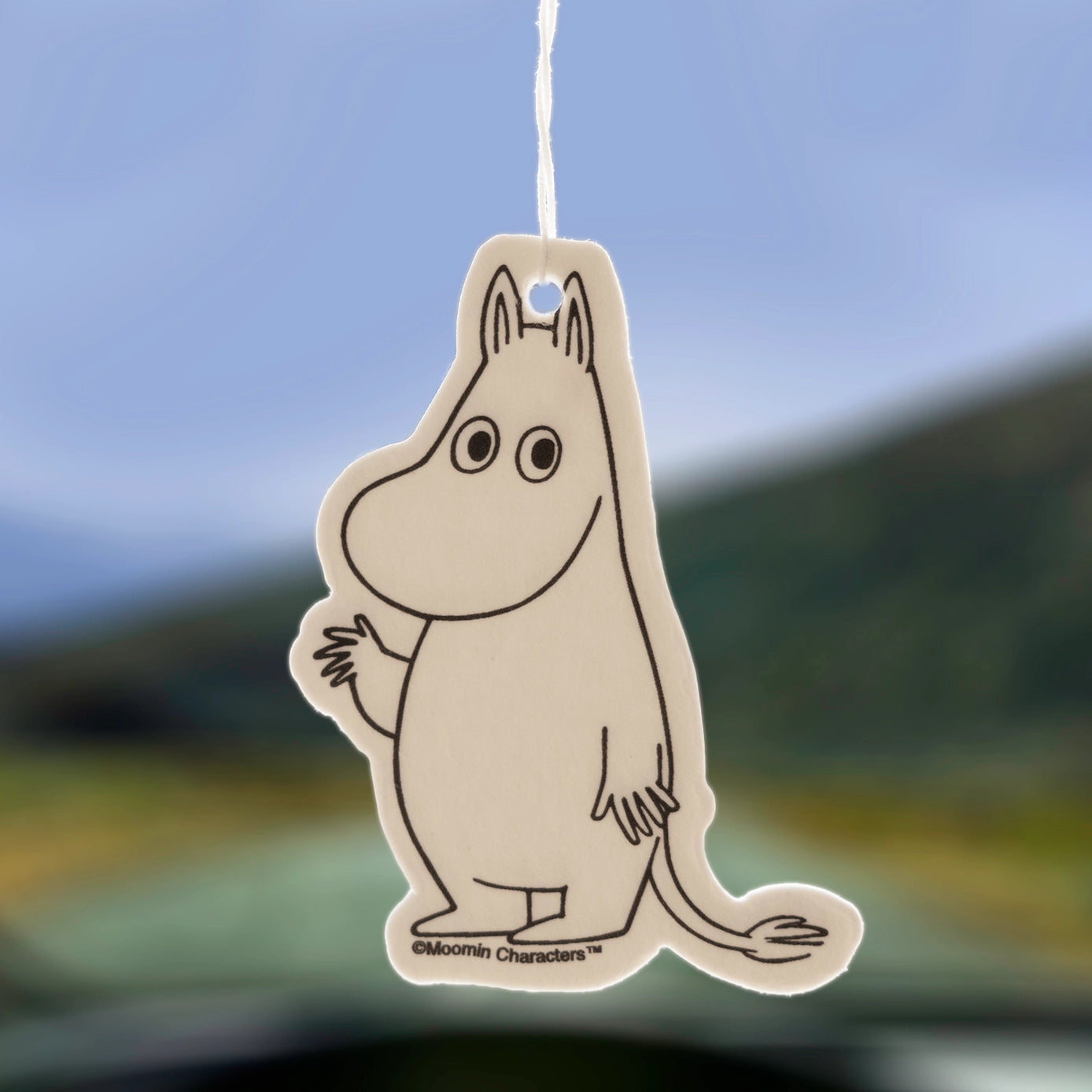3P4 X Moomin® - Moomintroll Wave Air Freshener Home & Car Card Air Freshener (Bergamot)